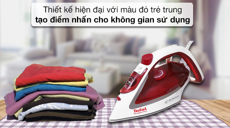 Thiết kế Bàn ủi hơi nước Tefal FV5717E0 