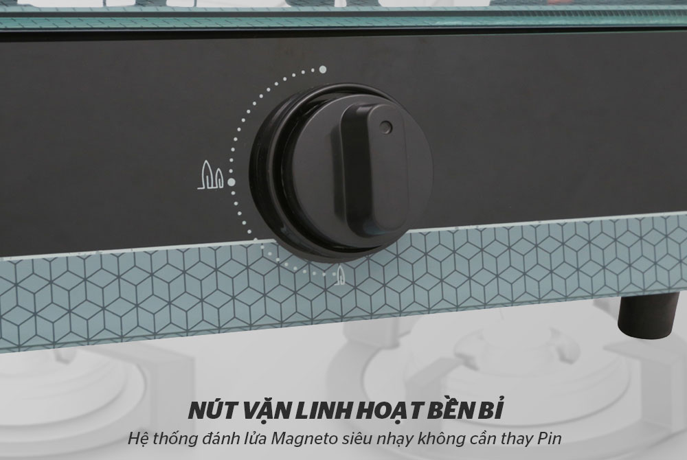 BẾP GAS DƯƠNG KÍNH SUNHOUSE SHB3326MT 3