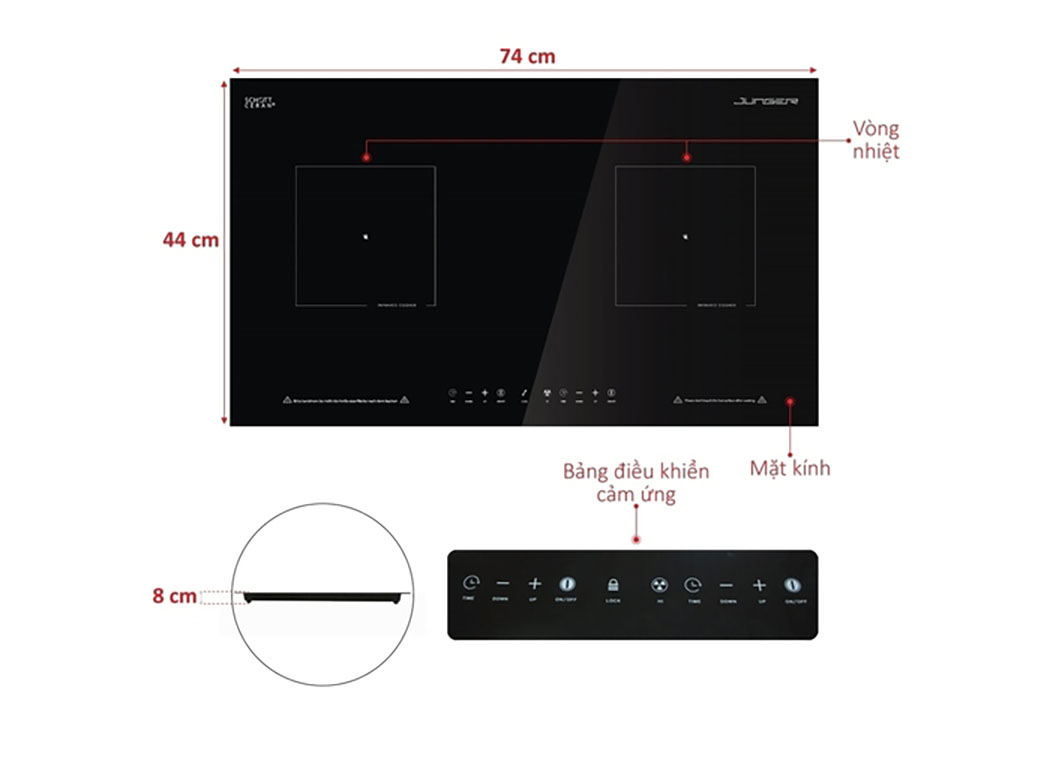 BẾP HỒNG NGOẠI JUNGER ID-18