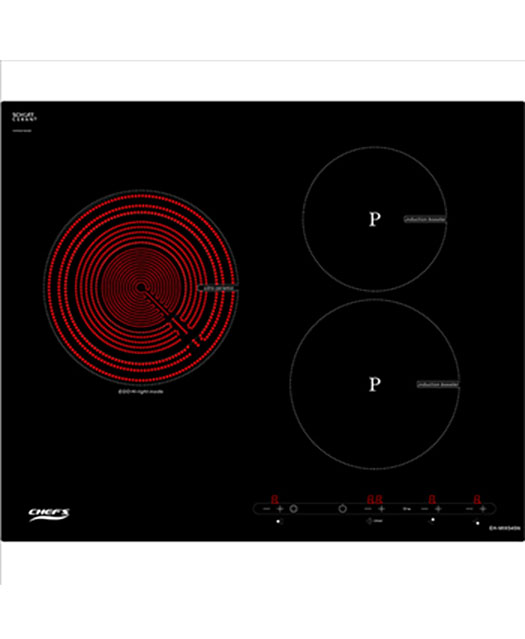 Bếp từ hồng ngoại ba vùng nấu Chefs EH-MIX545N