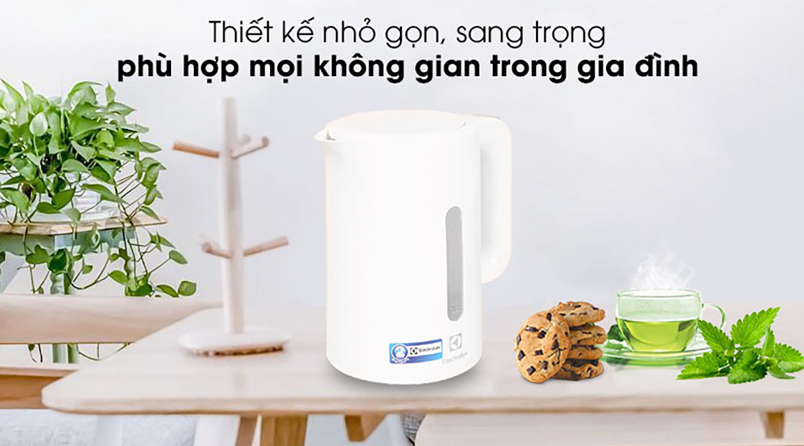 Thiết kế Bình đun siêu tốc Electrolux 1.7 lít E2EK1-100W