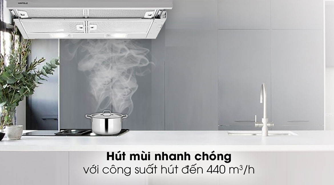 Máy hút mùi âm tủ Hafele HH-S70A - Công suất hút 440 m³/h