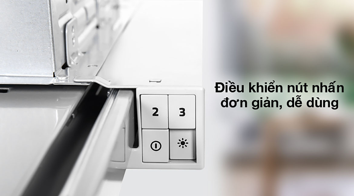 Dễ dùng - Máy hút mùi âm tủ Hafele HH-TI60D (539.81.083)