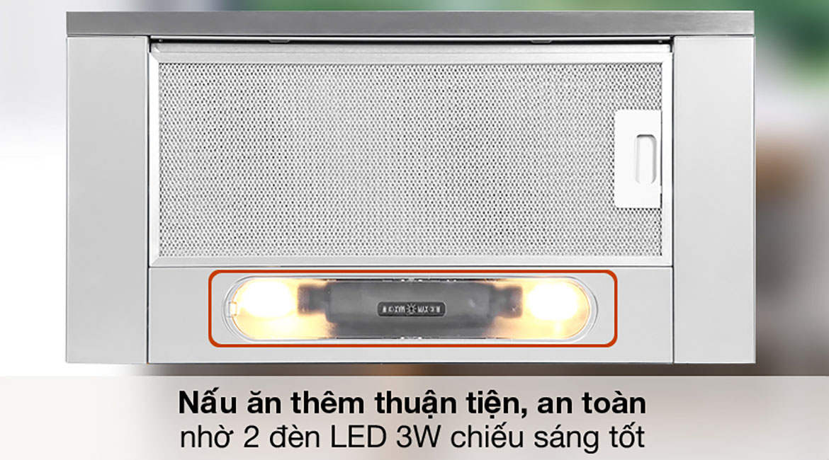 Đèn chiếu sáng - Máy hút mùi âm tủ Hafele HH-TI60D (539.81.083)