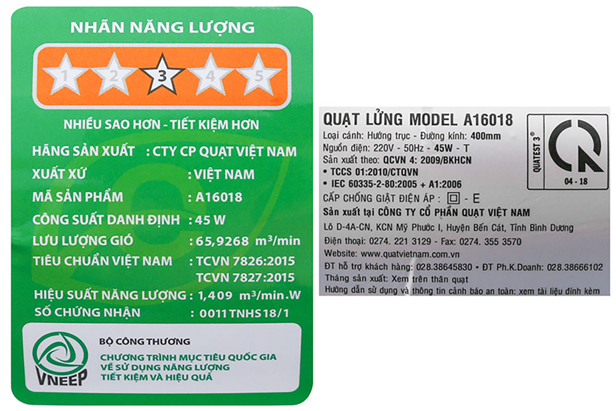 Quạt lửng Asia A16018 xanh lam-7