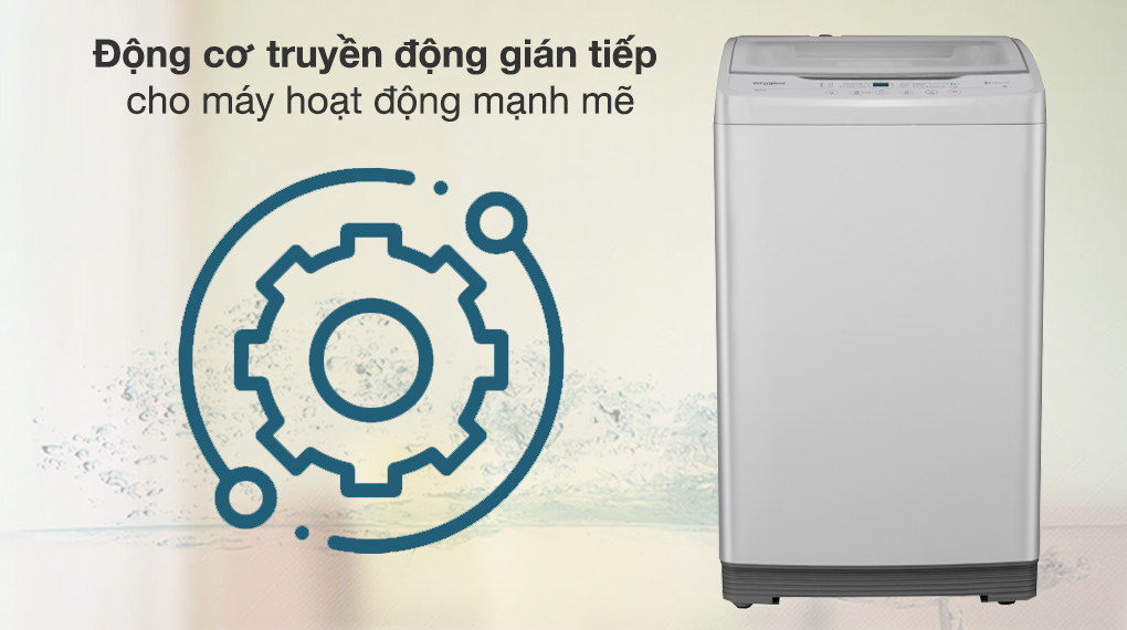 Máy giặt Whirlpool 8.5 kg VWVC8502FW - Động cơ - Tiết kiệm điện