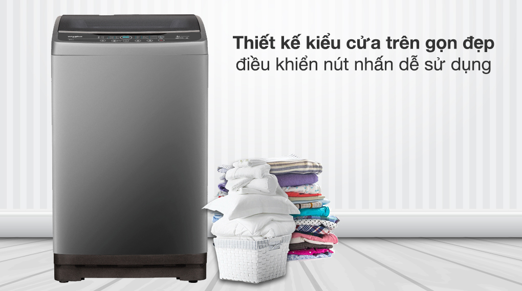 Máy giặt Whirlpool 10.5 kg VWVD10502FG - Tổng quan thiết kế