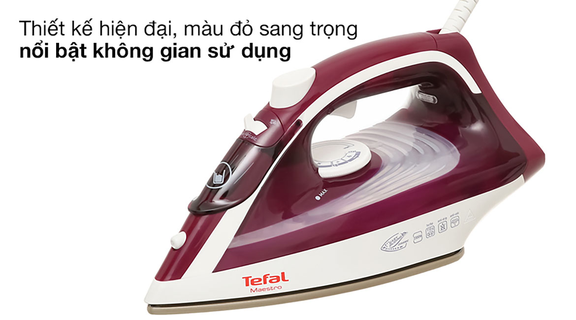 Thiết kế Bàn ủi hơi nước Tefal FV1844E0