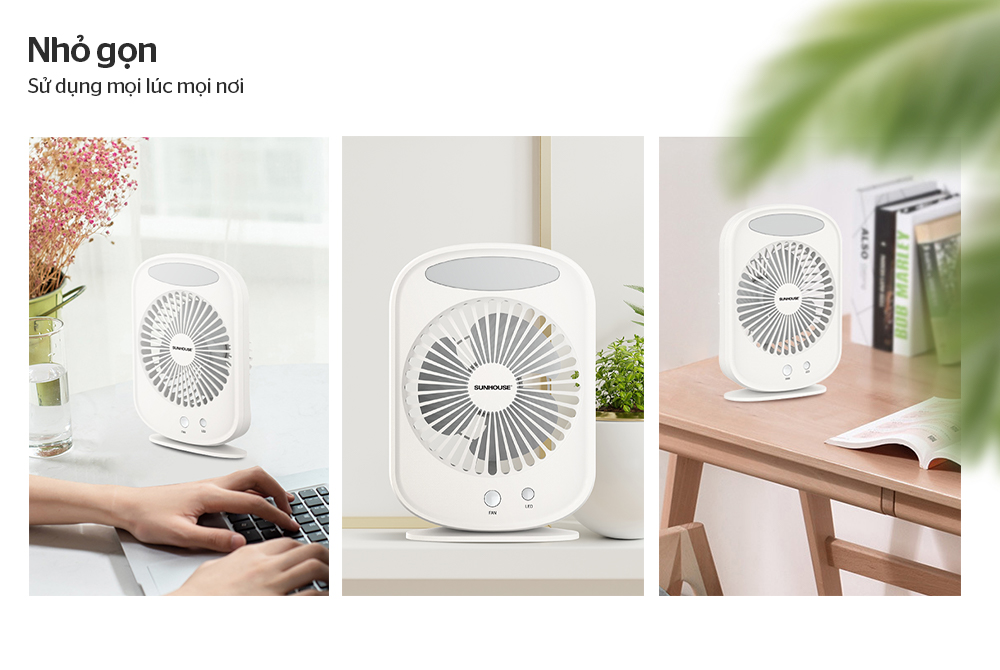 QUẠT TÍCH ĐIỆN MINI SUNHOUSE SHD7110 3