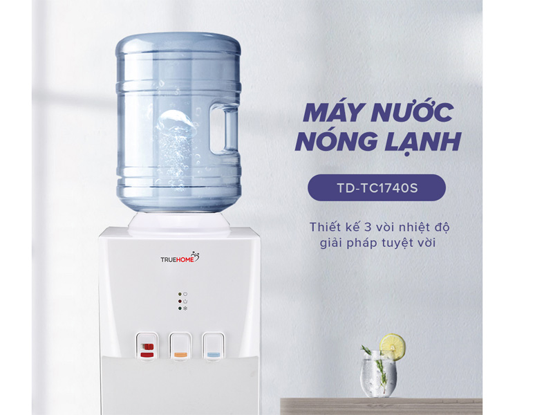 Thiết kế bình úp ngược quen thuộc