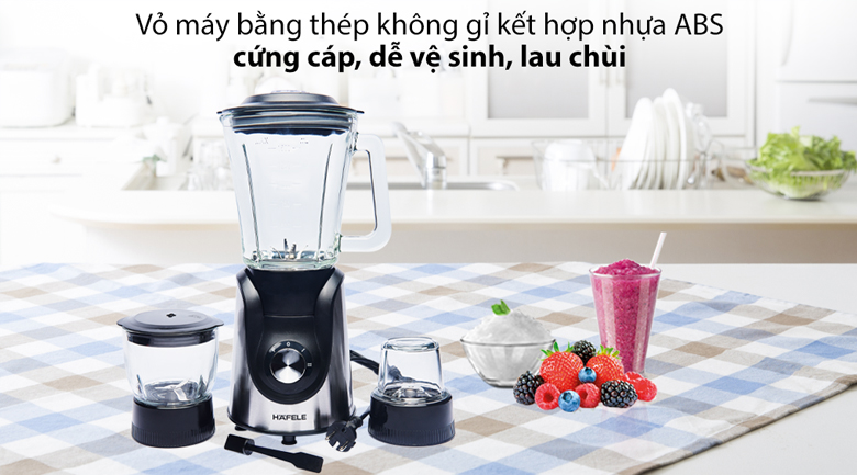 Máy xay sinh tố Hafele HSB-0621FS (535.43.277) - Vỏ máy