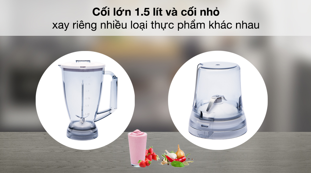 Máy xay sinh tố Hafele HSB-0331FW - 2 cối