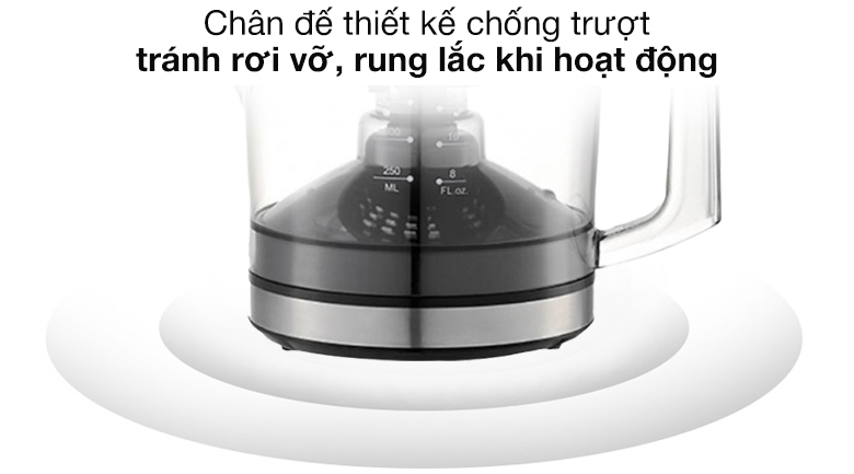 Máy vắt cam Sharp EJ-J407-BK - Chân đế chống trượt