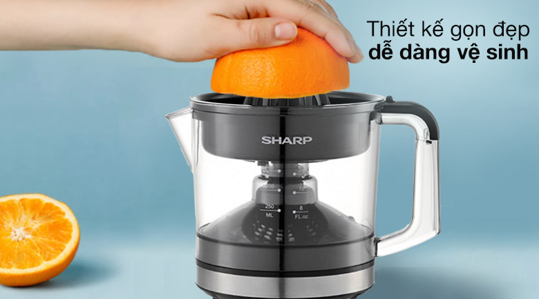 Máy vắt cam Sharp EJ-J407-BK - Thiết kế