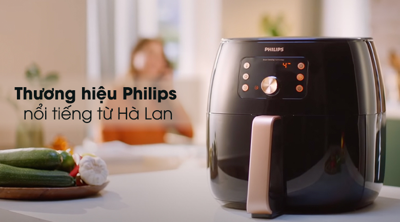 Nồi chiên không dầu Philips HD9860/90 XXL 3.5 lít thương hiệu