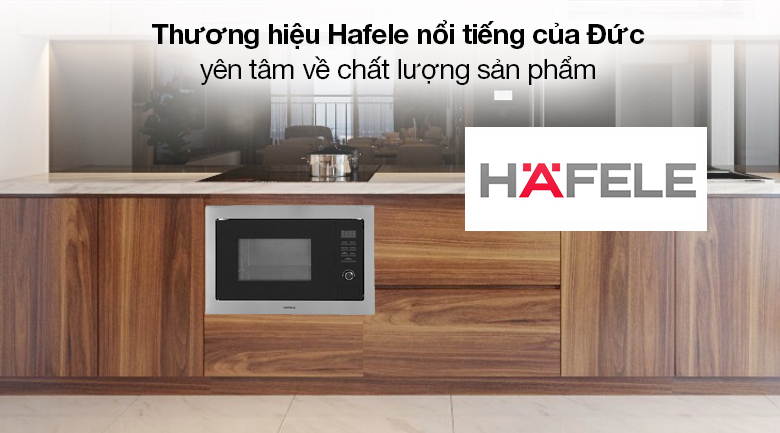 Lò vi sóng lắp âm Hafele HM-B38A (535.34.000) 25 lít - Thương hiệu Hafele nổi tiếng chất lượng về thiết bị gia dụng, nội thất đến từ Đức