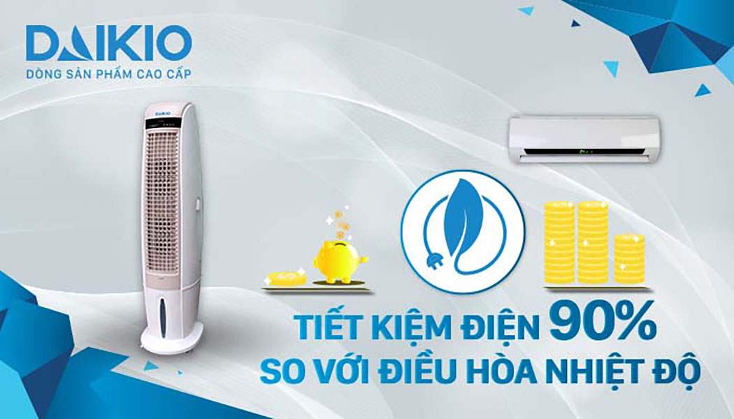 Máy làm mát DKA-03500B tiết kiệm 90% điện năng