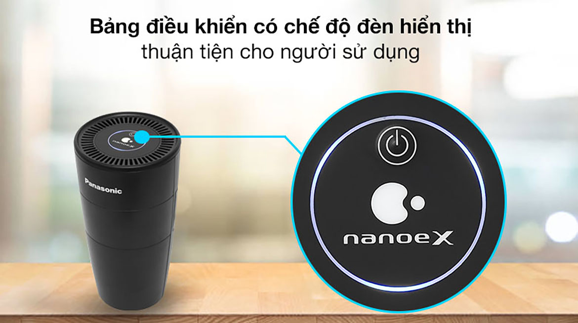 Bảng điều khiển - Máy lọc không khí Panasonic F-GPT01A-K