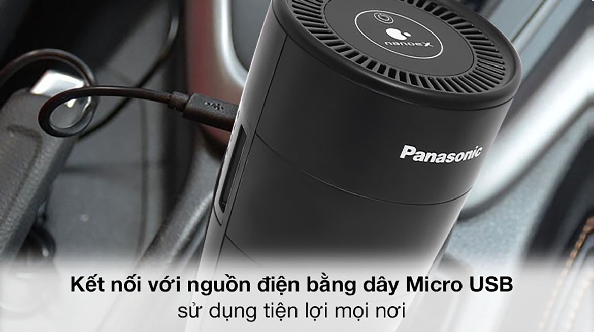 Cổng USB dễ kết nối - Máy lọc không khí Panasonic F-GPT01A-K