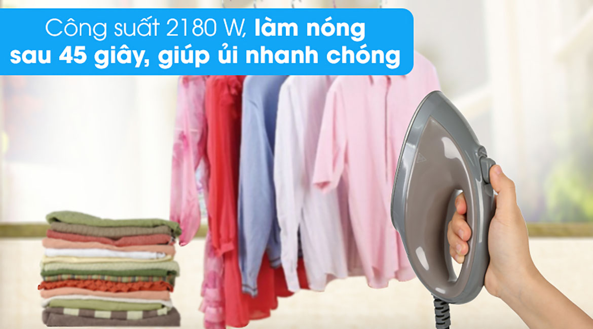 Công suất - Bàn ủi hơi nước đứng Kangaroo KG-75B11