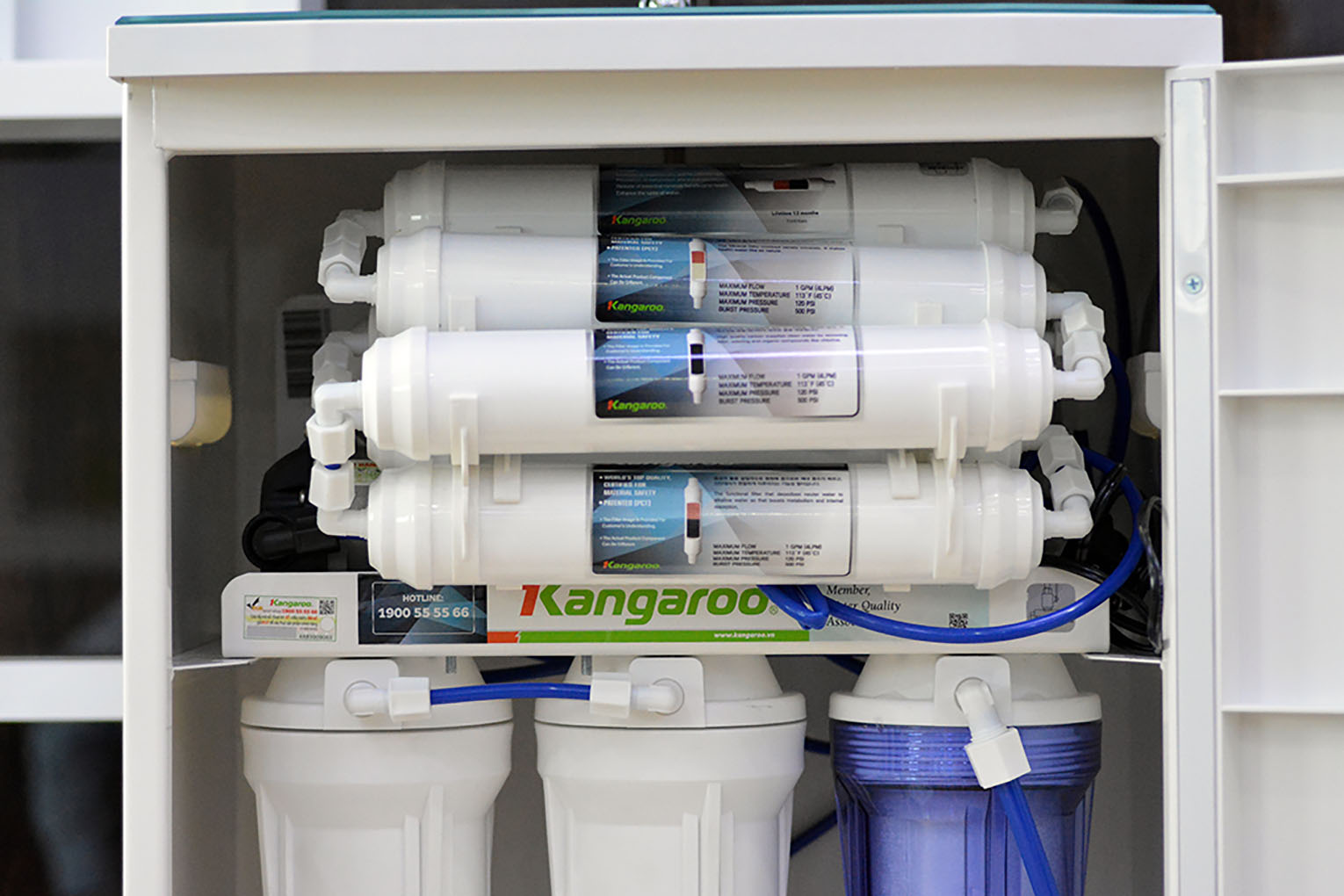 Các lõi lọc máy lọc nước Kangaroo Hydrogen Plus KG100HP