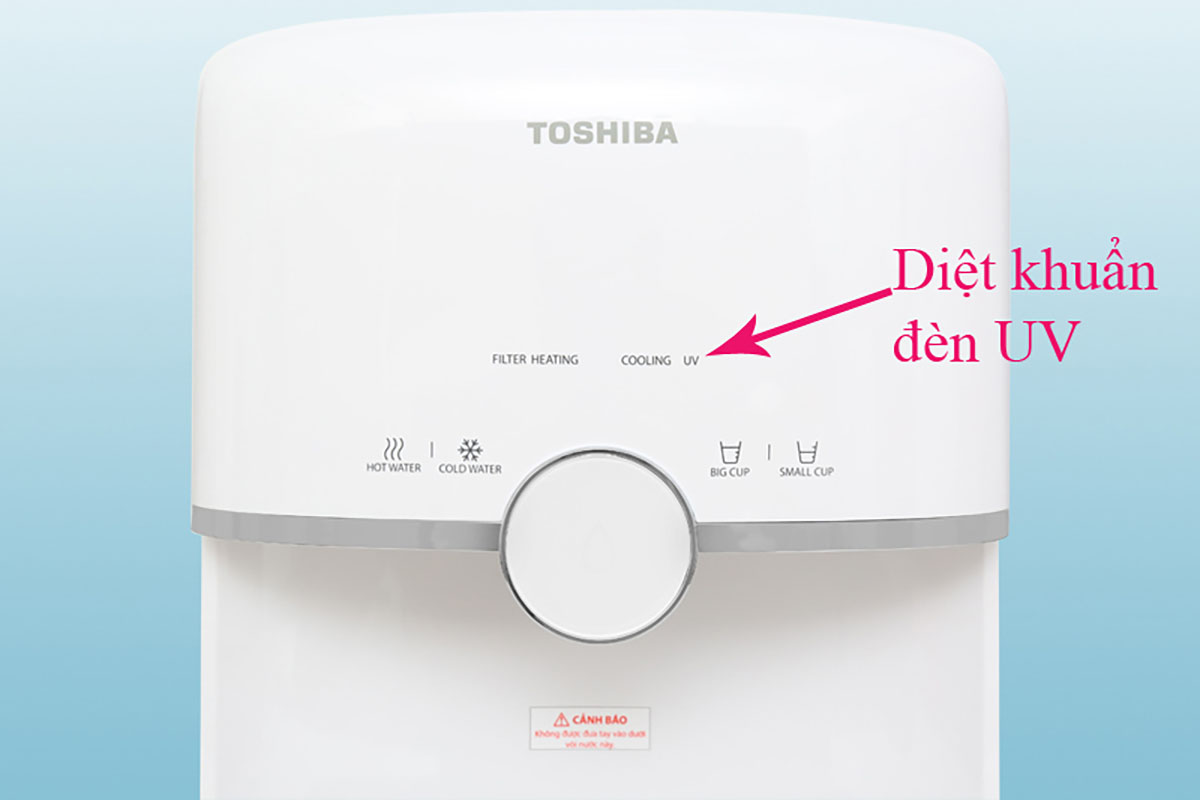 UV diệt khuẩn - Máy lọc nước RO Toshiba TWP-W1643SV(W)