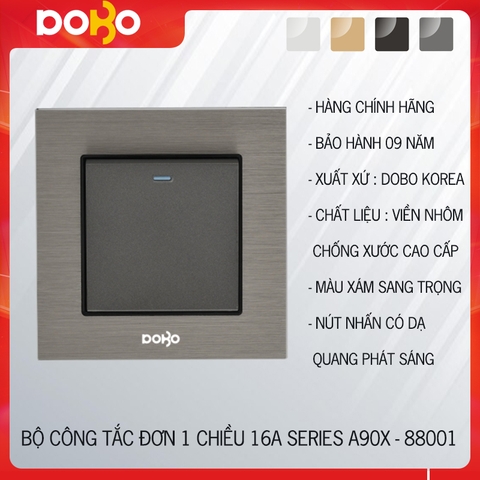 Bộ công tắc đơn một chiều 16A A90X-88001