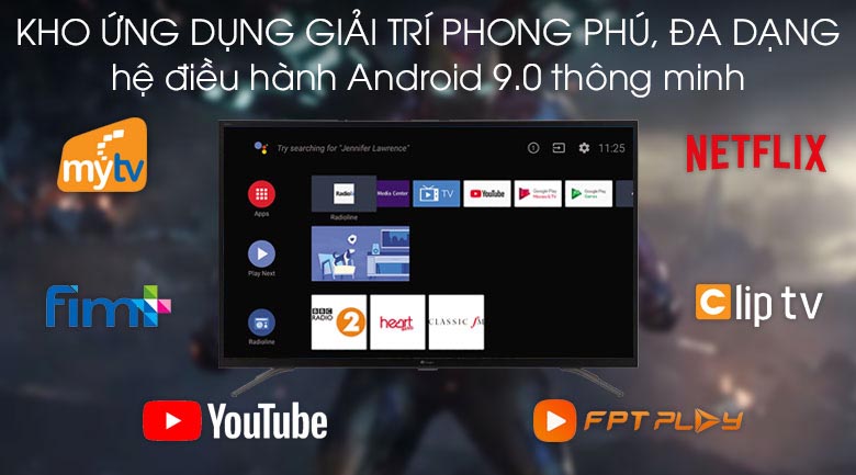 Android Tivi Casper 43 inch 43FG5000 - Hệ điều hành