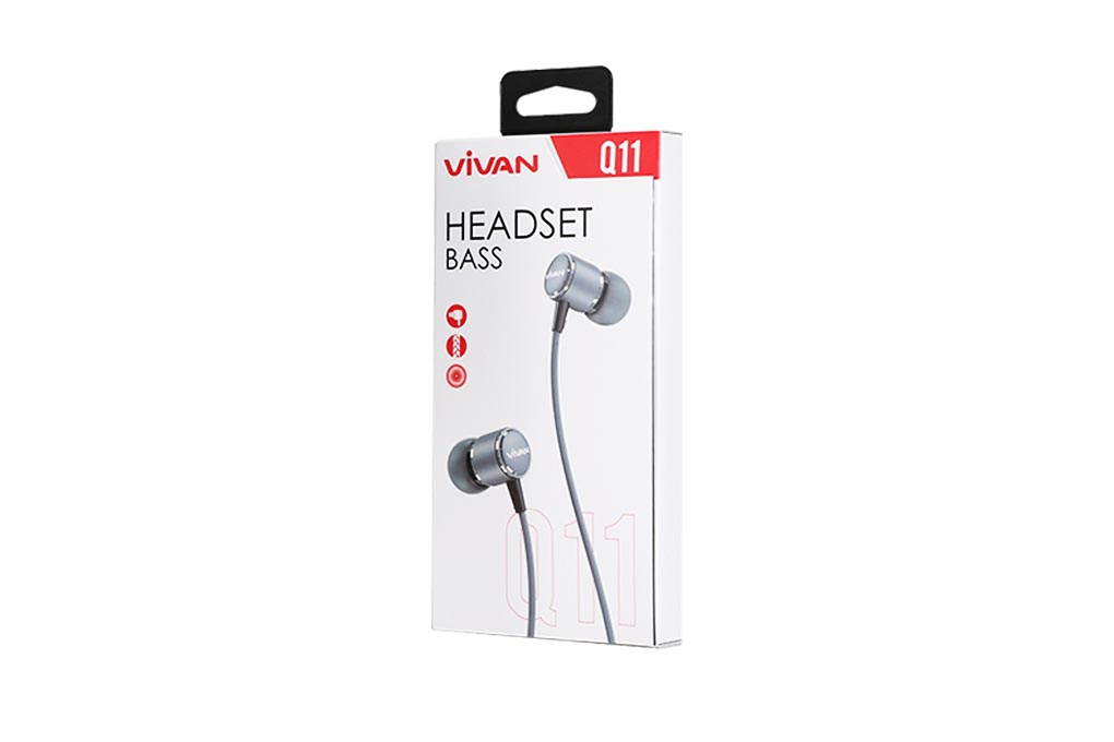 Tai nghe in-ear Graphene Vivan Q11 White