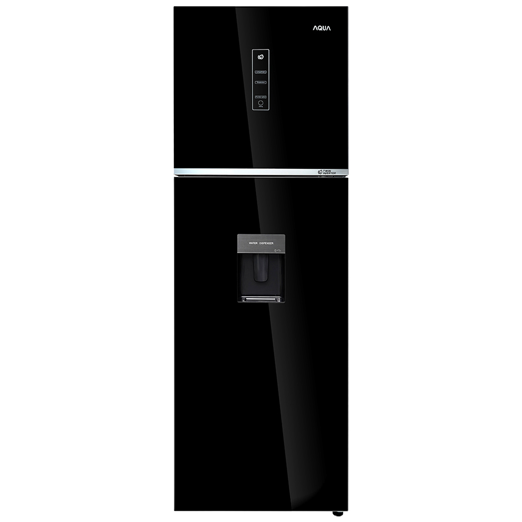 Aqua Top Freezer Fridge 2 doors Inverter 318 liters AQR-T369FA(WGB)