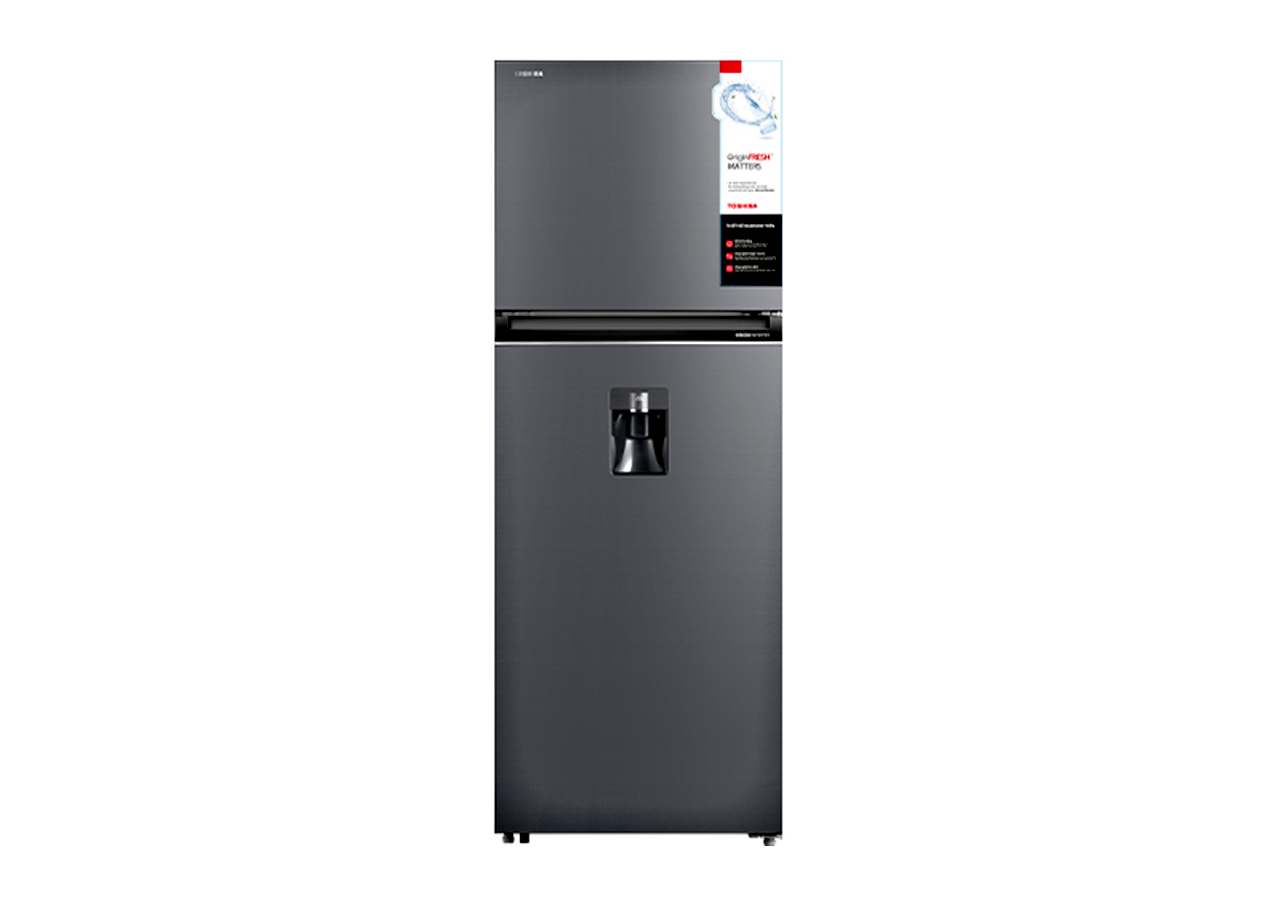 Toshiba Fridge inverter 311 liters 2 doors GR-RT395WE Top Freezer