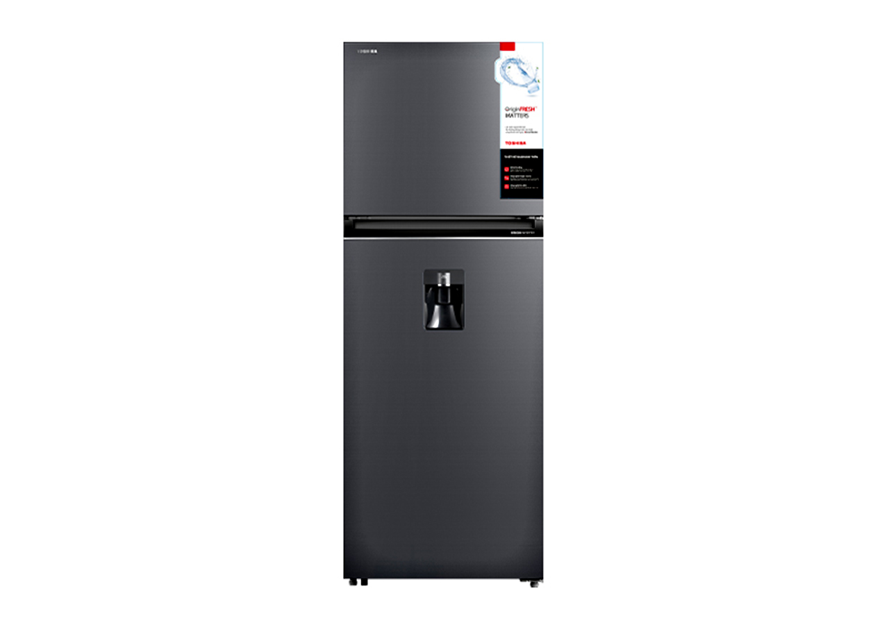 Toshiba Fridge Inverter 407 liters 2 doors GR-RT535WE Top Freezer