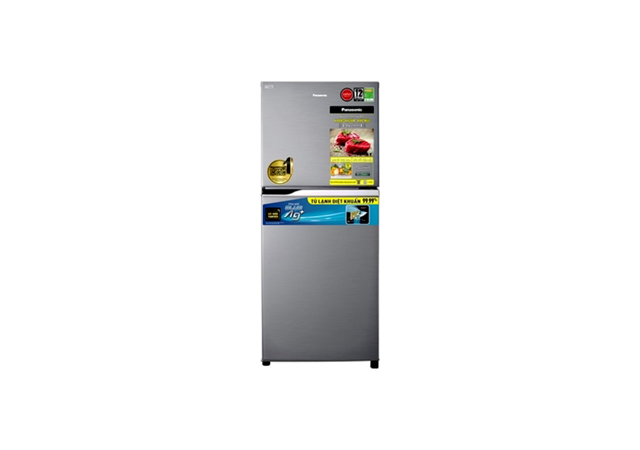 Panasonic Fridge Inverter 234 Liters 2-door NR-TV261APSV top freezer