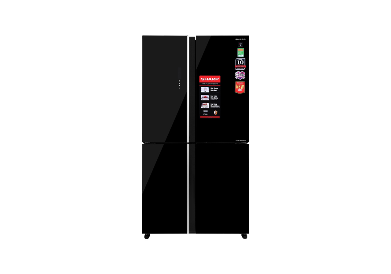 Sharp Fridge Inverter 525 Liters 4-door SJ-FXP600VG-BK Multi doors