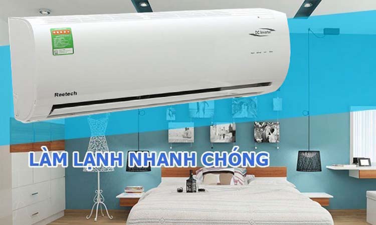 Máy Lạnh Inverter Reetech 2.5HP RTV24-BFA