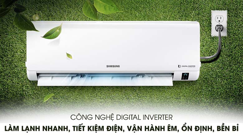 Digital Inverter - Máy lạnh Samsung Inverter 1.5 HP AR13MVFHGWKNSV