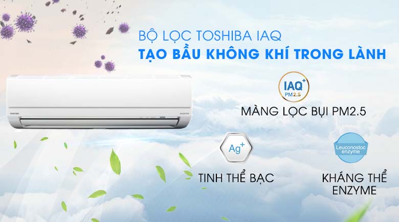 Máy lạnh Toshiba RAS H10D2KCVG-V