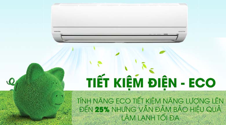 Máy lạnh Toshiba Inverter 1 HP RAS-H10D2KCVG-V