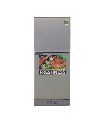 Tủ lạnh Aqua ngăn đá trên 2 cửa 123 Lít AQR-125EN(SS)