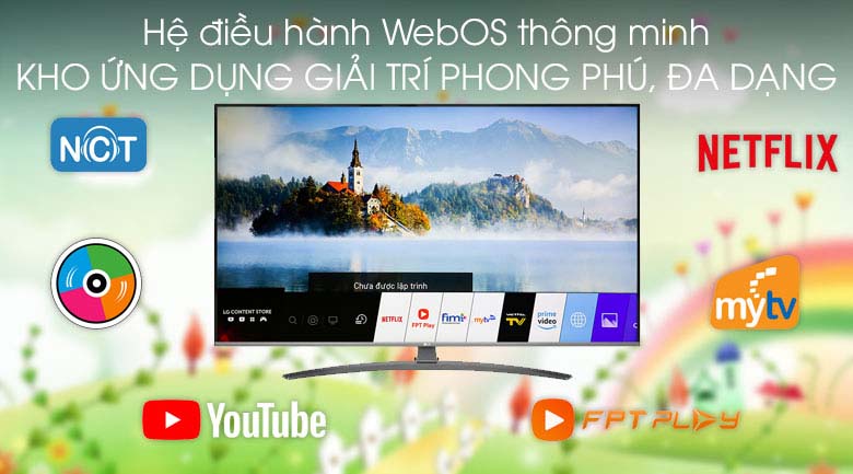 Smart Tivi LG 4K 50 inch 50UM7600PTA - Hệ điều hành 