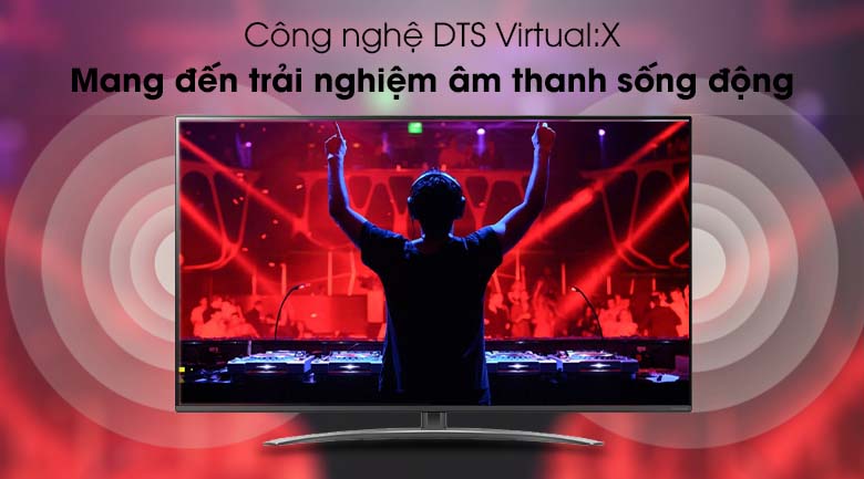 Công nghệ DTS Virtual:X - Smart Tivi LG 4K 65 inch 65SM8100PTA Mẫu 2019 