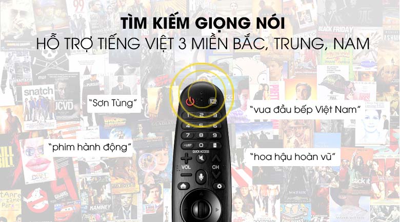 Tìm kiếm giọng nói - Smart Tivi LG 4K 65 inch 65SM8100PTA Mẫu 2019