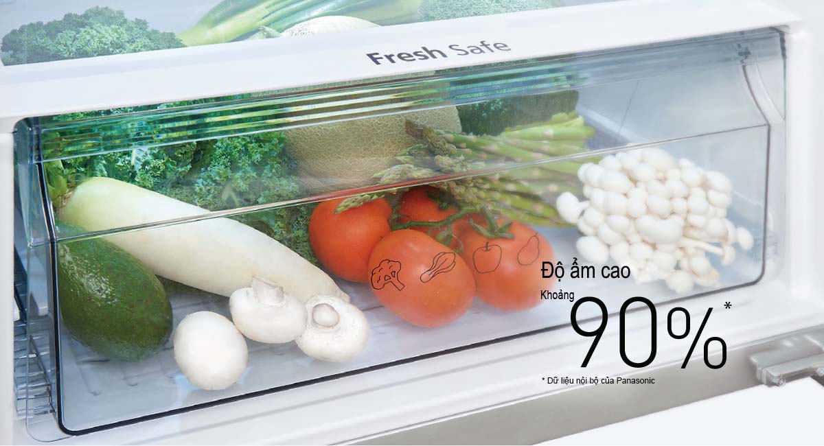 Ngăn rau quả giữ ẩm Fresh Safe