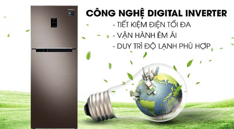 Trang bị công nghệ Digital Inverter hiện đại - Tủ lạnh Samsung Inverter 299 lít RT29K5532DX/SV