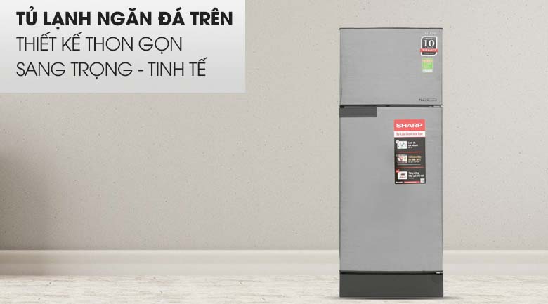 Tủ lạnh Sharp Inverter 180 lít SJ-X196E-DSS