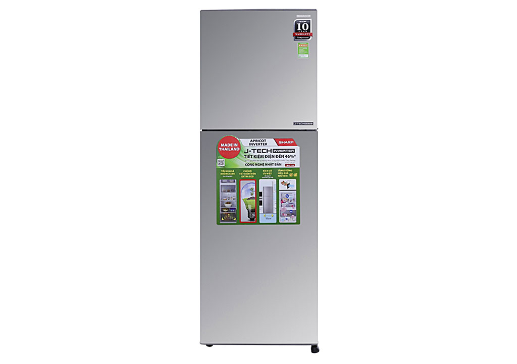 Sharp inverter fridge 224 liters SJ-X251E-SL