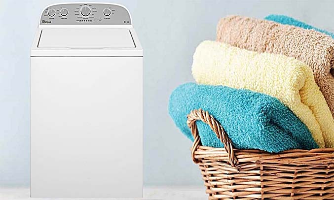 Máy giặt Whirlpool 15 kg 3LWTW4815FW cửa trên tiện lợi