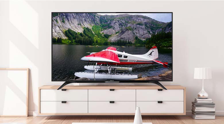 thiết kế - Smart Tivi Sharp 50 inch 2T-C50AE1X