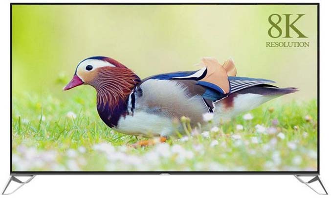 Tivi 8K Sharp 70 inches LC-70XU830X thiết kế siêu mỏng, tinh tế