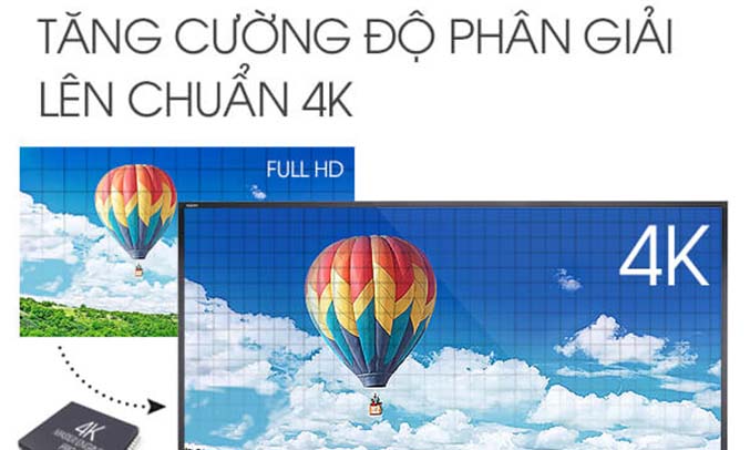 Tivi 4K Sharp LC-40UA330X hình ảnh mượt mà